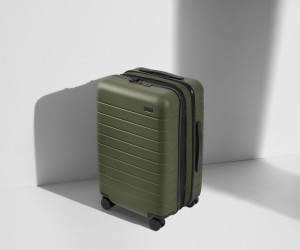 Away Carry-On Flex Koffer Olivgrün Grün | p36yfH9cqss