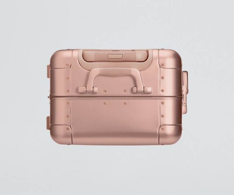 Away Bigger Carry-On: Aluminum Edition Koffer Rosa Gold | QZ44SUw6Ob3