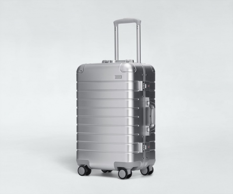 Away Bigger Carry-On: Aluminum Edition Koffer Silber | rPIOzspGVJH