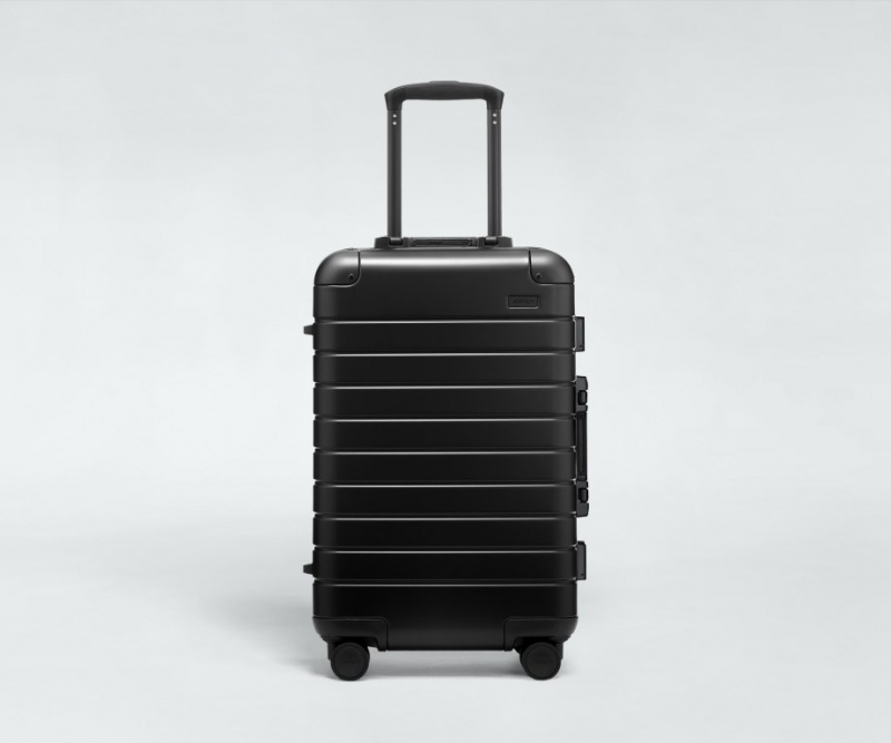 Away Bigger Carry-On: Aluminum Edition Koffer Schwarz | BNB640JeWbI