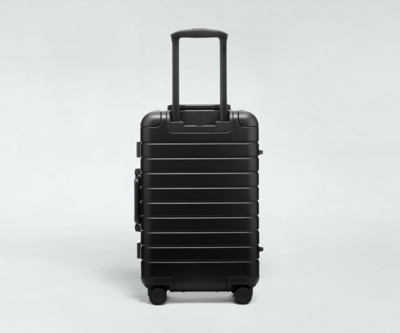 Away Bigger Carry-On: Aluminum Edition Koffer Schwarz | BNB640JeWbI
