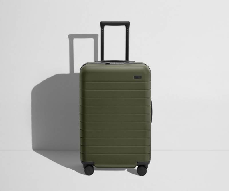 Away Bigger Carry-On Flex Koffer Olivgrün Grün | 0Xpm6ky153f