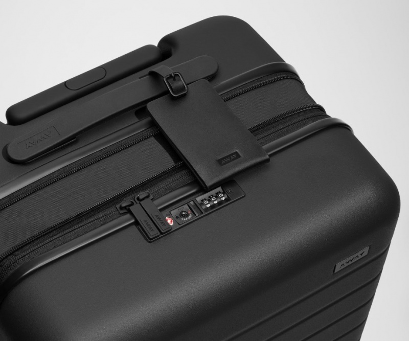 Away Bigger Carry-On Flex Koffer Schwarz | d0XrdrDoN75