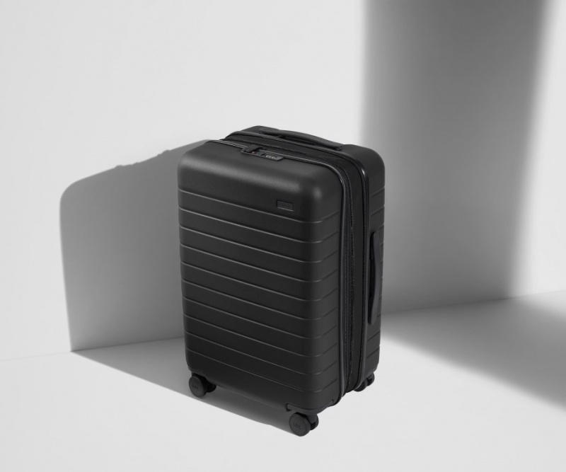 Away Bigger Carry-On Flex Koffer Schwarz | d0XrdrDoN75