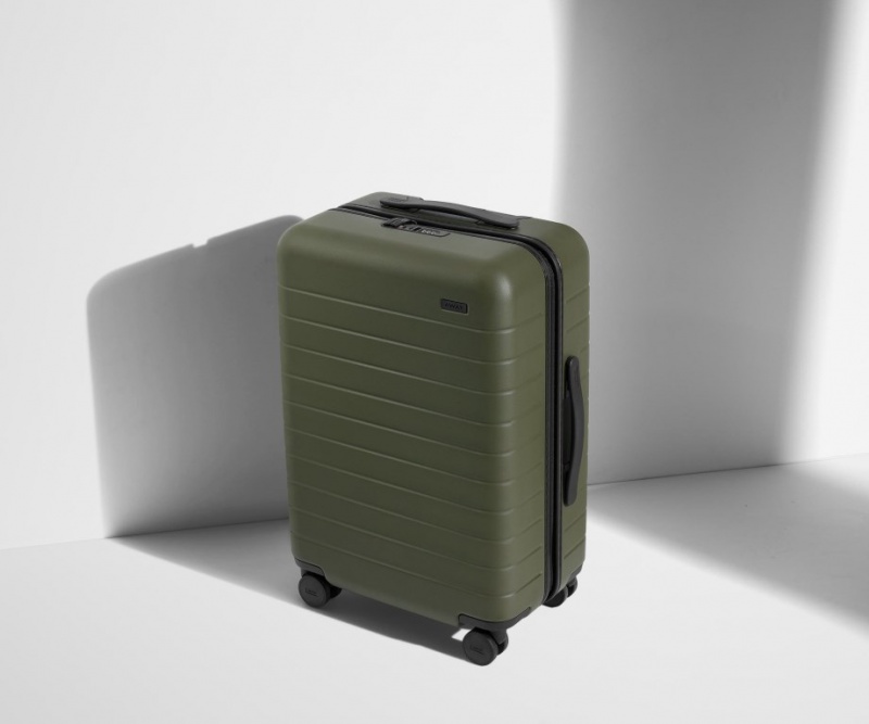 Away Bigger Carry-On Koffer Olivgrün Grün | 446jq0v83Se