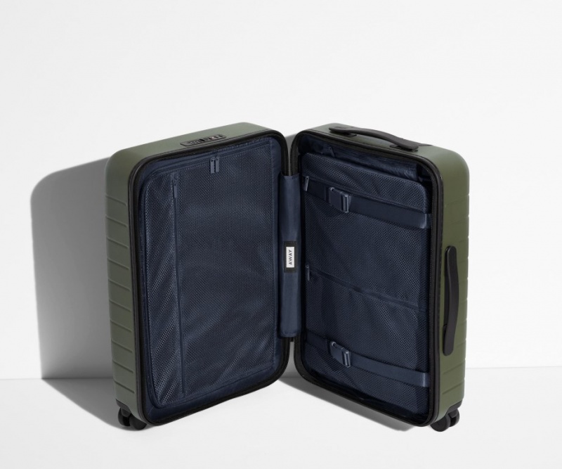 Away Bigger Carry-On Koffer Olivgrün Grün | 446jq0v83Se