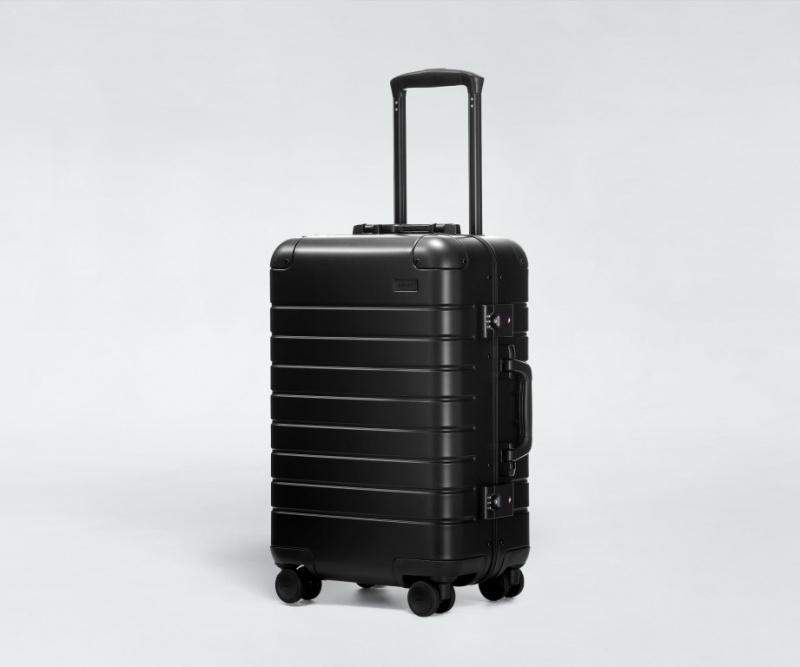 Away Carry-On: Aluminum Edition Koffer Schwarz | DTdMr5WaocC