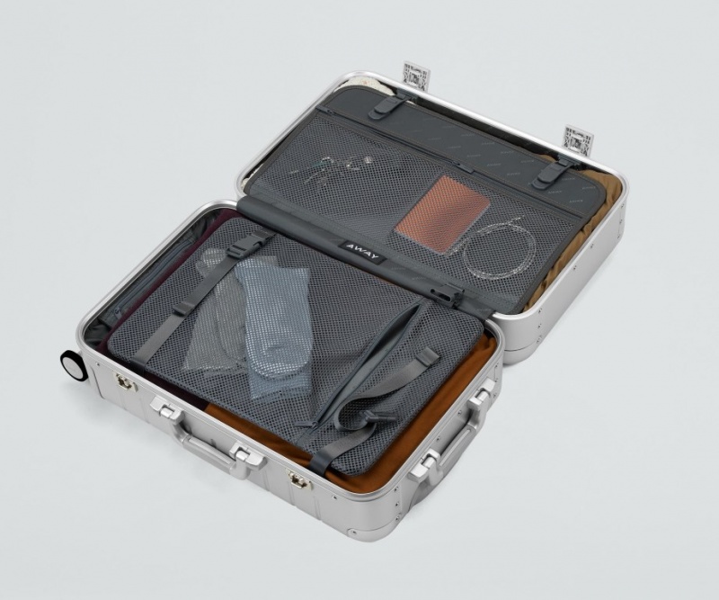 Away Carry-On: Aluminum Edition Koffer Silber | bU1S1gWI5mc