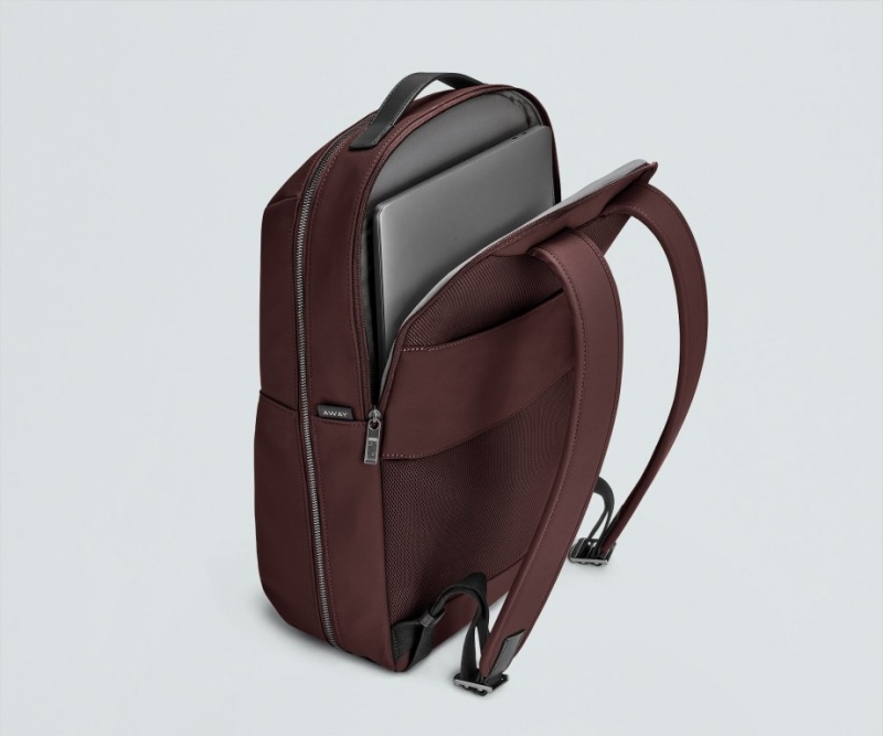 Away Everywhere Zip Rucksäcke Garnet | C9MEFDqAahq