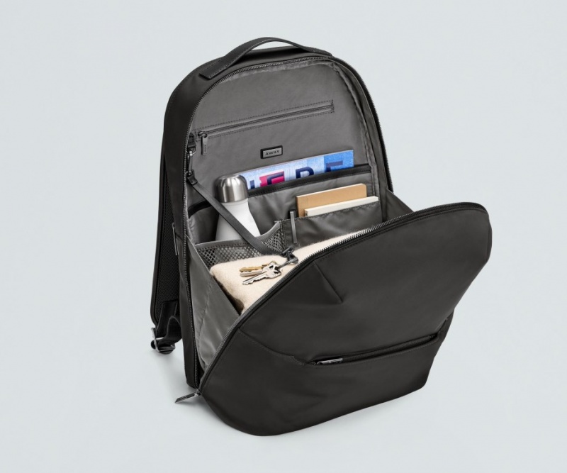 Away Everywhere Zip Rucksäcke Schwarz | BGj28I6iuxN