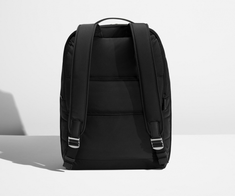 Away Gesteppt Everywhere Zip Rucksäcke Schwarz | WoML2uc5taJ