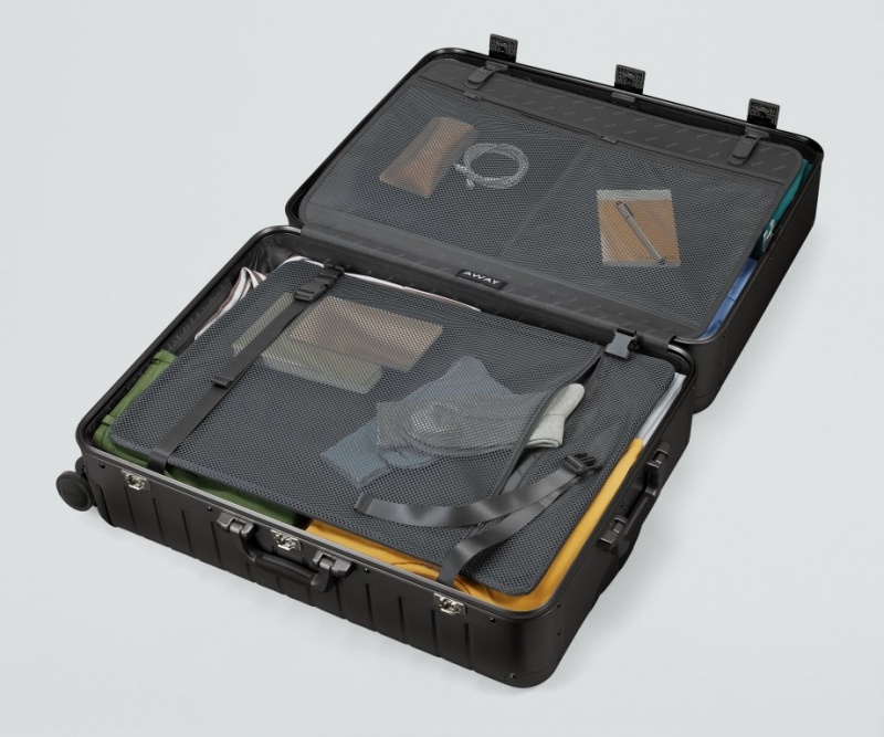 Away Large: Aluminum Edition Koffer Schwarz | 2CRc5lPg112