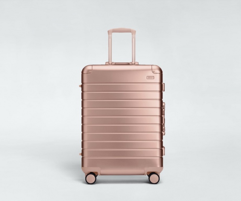 Away Medium: Aluminum Edition Koffer Rosa Gold | sE7RQb17ozM