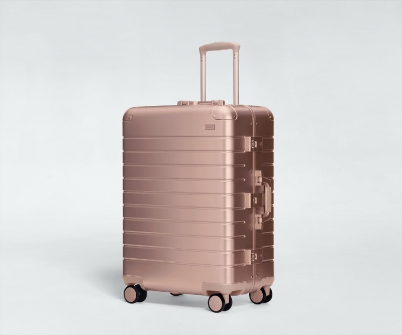 Away Medium: Aluminum Edition Koffer Rosa Gold | sE7RQb17ozM