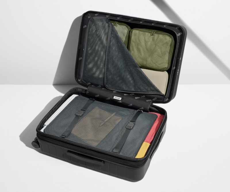 Away Medium Flex Koffer Schwarz | L4TFg2NqoPd