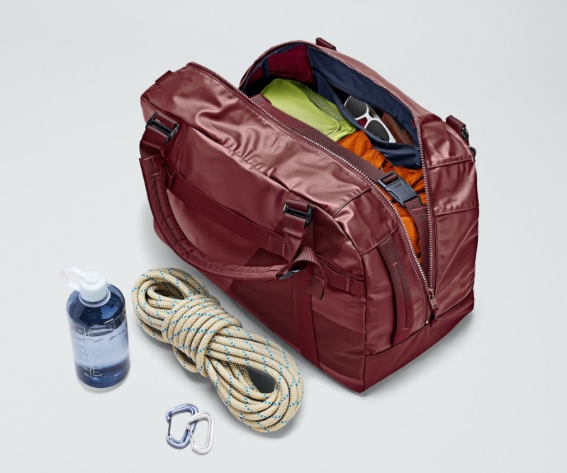 Away Outdoor 55L Duffle Tasche Bordeaux Rot | xCO62bcjf8d