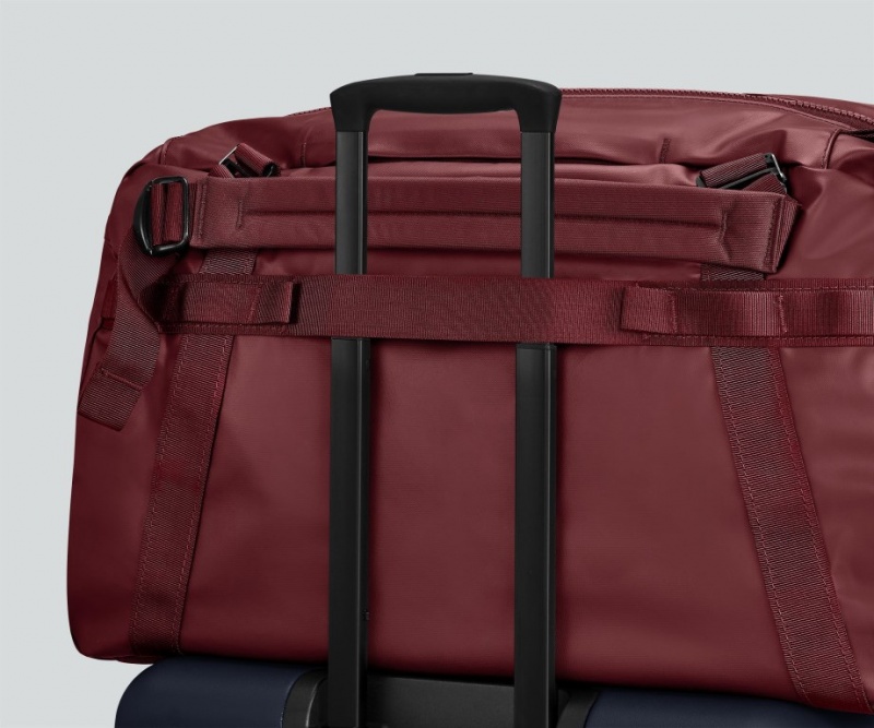 Away Outdoor 55L Duffle Tasche Bordeaux Rot | xCO62bcjf8d