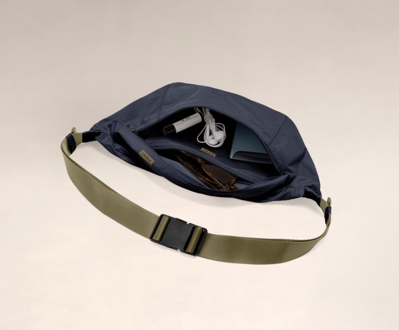 Away Packable Sling Umhängetasche Navy Blau | CQSf3BUmpCK